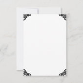 GRILLEN PIG ROAST RSVP CARDS KARTE (Rückseite)