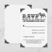 GRILLEN PIG ROAST RSVP CARDS KARTE (Vorne/Hinten)