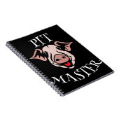 GRILLEN Pit Master Pig Notizblock (Rechte Seite)