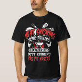GRILLEN PIT MASTER T - SHIRT FÜR MASTER DES GRILLS (Vorderseite)
