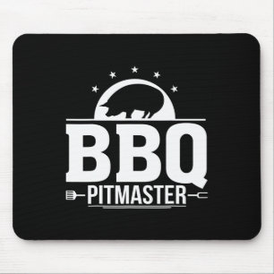 Grillen Pitmaster Grill Master T-Shirt für Byrbecu Mousepad