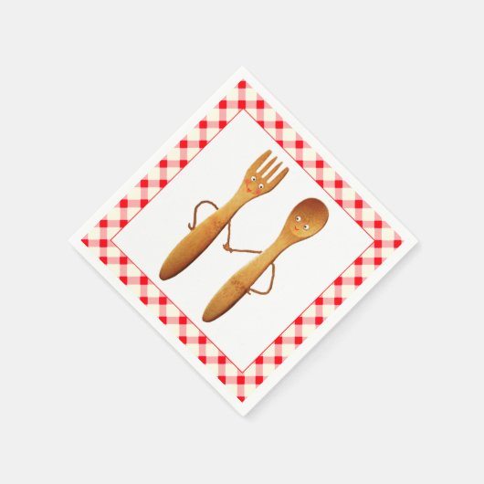 GRILLEN Polterabend Serviette (Ecke)