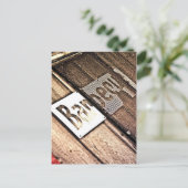 Grillen Postkarte (Stehend Vorderseite)