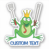 GRILLEN Prince Aufkleber (Vorderseite)