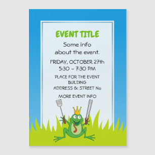 GRILLEN Prince Magnetkarte