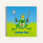 GRILLEN Prince Notizbuch (Vorderseite)