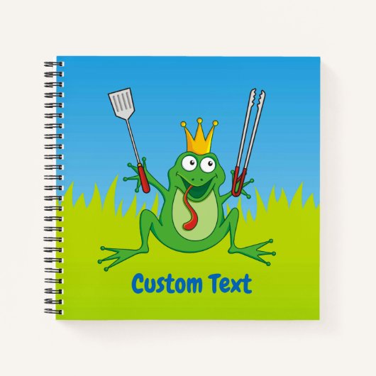 GRILLEN Prince Notizbuch (Vorderseite)