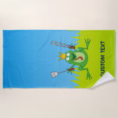 GRILLEN Prince Strandtuch (Vorderseite)