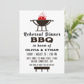 Grillen Probe Einladungen (Stehend Vorderseite)