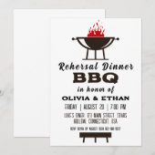 Grillen Probe Einladungen (Vorne/Hinten)