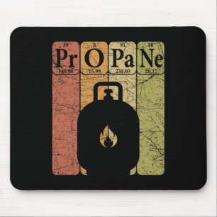 Grillen Propane Periodische Grill-Grillen-Liebe fü Mousepad