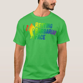 Grillen-Rainbow-Design T-Shirt