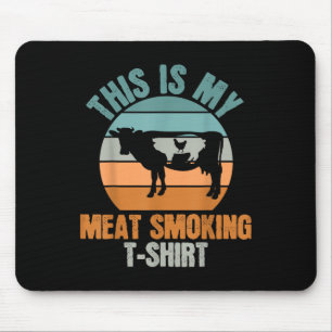 Grillen Rauch Fleisch Grillen Barbecue Smoker Bien Mousepad