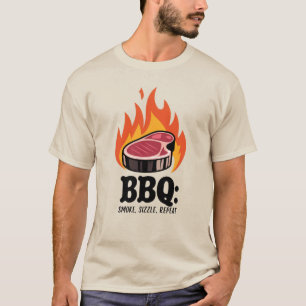 GRILLEN: Rauch, Größe, Wiederholung T-Shirt