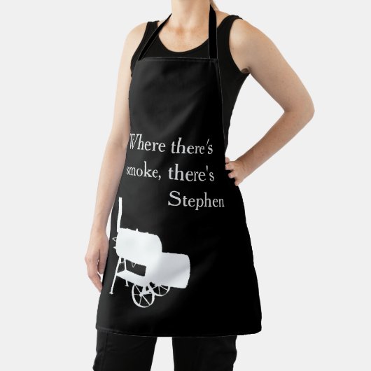 Grillen Raucher Personalisiert kochen Schürze (InSitu)