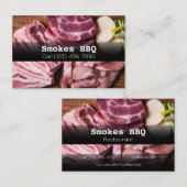 GRILLEN Restaurant Grill Smoking Company Business  Visitenkarte (Vorne/Hinten)