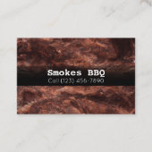 GRILLEN Restaurant Grill Smoking Company Business  Visitenkarte (Vorderseite)