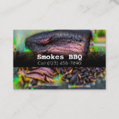 GRILLEN Restaurant Grill Smoking Company Business  Visitenkarte (Vorderseite)