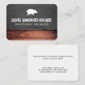 GRILLEN Restaurant / Pig Visitenkarte (Vorne/Hinten)