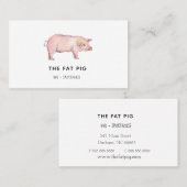 GRILLEN resturer Business Card Visitenkarte (Vorne/Hinten)