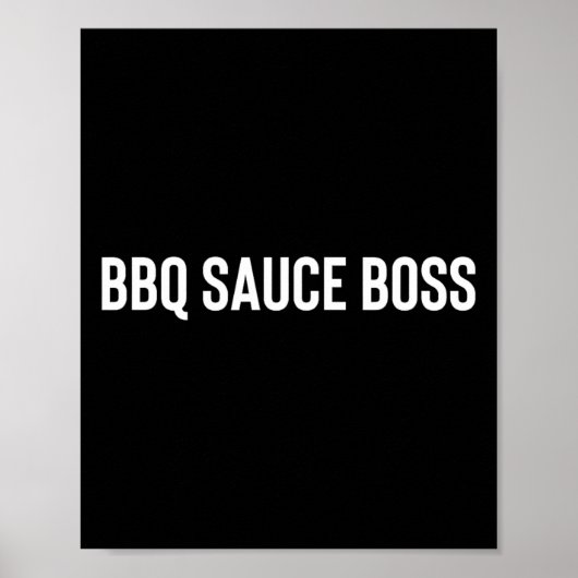 Grillen Sauce Boss Poster (Vorne)