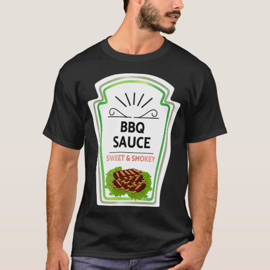 Grillen Sauce Halloween-Kostüm T-Shirt (Vorderseite)