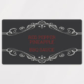 GRILLEN SAUCE SOMMER FUN CUSTOM ETIKETTEN (Design 1)