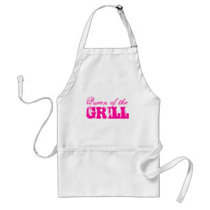 GRILLEN Schürze für Frauen   Königin des Grills