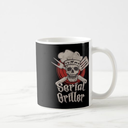 Grillen Serial Griller Picnic Graphic Kaffeetasse (Rechts)