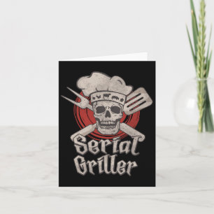 Grillen Serial Griller Picnic Graphic Karte