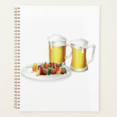 GRILLEN Skewers und Bier Summer Cookie Planer (Vorderseite)