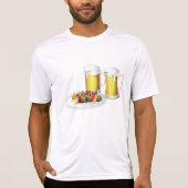 GRILLEN Skewers und Bier Summer Cookie T-Shirt (Vorderseite)