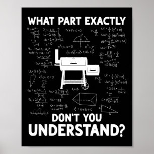 Grillen Smoker Funny Grillen Meat Smoking Grill Da Poster