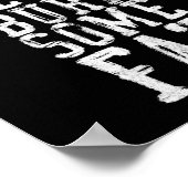 GRILLEN Smoker Lassen Sie uns ein paar fette Fitne Poster (Ecke)