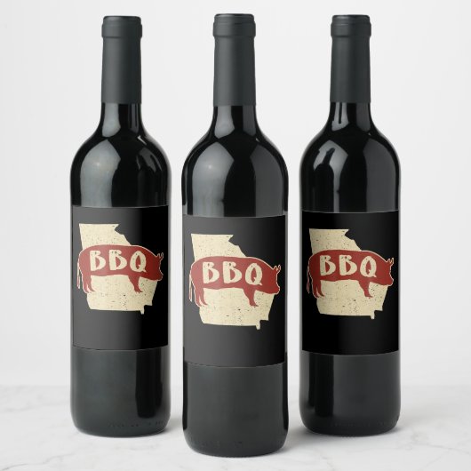Grillen Soße | Grillplatz Koch | Fleischkochgesche Weinetikett (Flaschen)