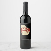 Grillen Soße | Grillplatz Koch | Fleischkochgesche Weinetikett (Vorderseite)