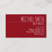 GRILLEN Spare Ribs Pitmaster Barbecue Restaurant Visitenkarte (Rückseite)