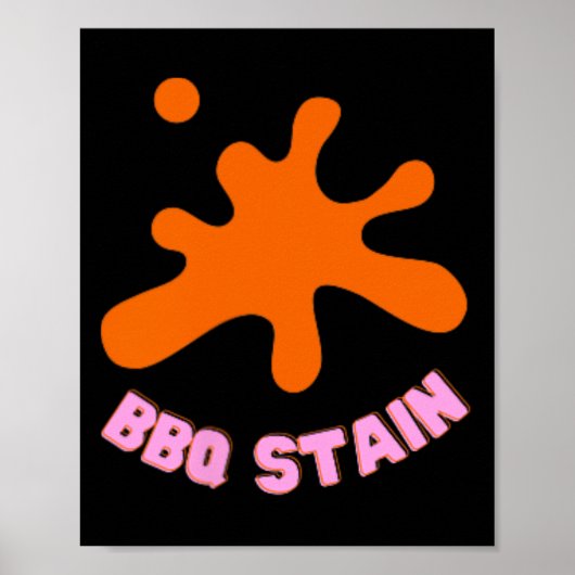 Grillen Stain Art Poster (Vorne)