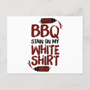 GRILLEN Stain auf meiner White Premium Feiertagspostkarte