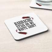 GRILLEN Stain Getränkeuntersetzer (Linke Seite)