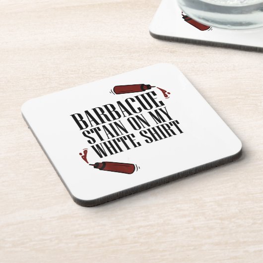 GRILLEN Stain Getränkeuntersetzer (Linke Seite)
