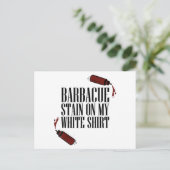 GRILLEN Stain Postkarte (Stehend Vorderseite)