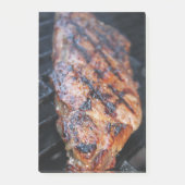 GRILLEN Steak Post-it Klebezettel (Vorderseite)