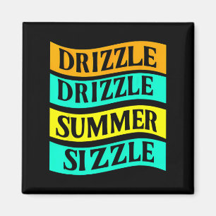 Grillen T-Shirt Funny Drizzle Drizzle Sommergröße Magnet
