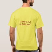 GRILLEN T U.A T-Shirt (Rückseite)