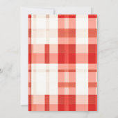 Grillen Taco Koch Soup Potluck Party 30. Geburtsta Einladung (Rückseite)