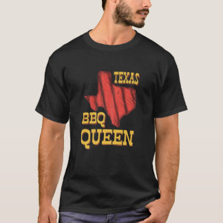 Grillen Texas Queen Barbecue Smoking Meat GRILLEN  T-Shirt