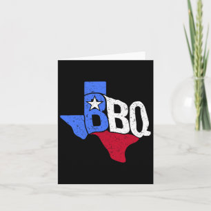 Grillen Texas Staatsflagge und Byrbecker Karte