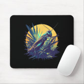 Grillen Tier Grille 5 Mousepad (Mit Mouse)