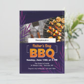 GRILLEN Time Einladung (Stehend Vorderseite)